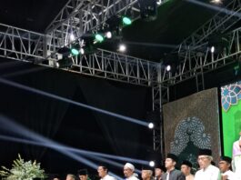 Pengajian akbar bersama Habib Zaidan, Gus Kautsar dan Gus Iqdam yang di Lapangan Paseban Kabupaten Bantul